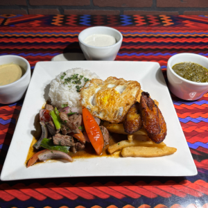 lomo saltado a lo pobre